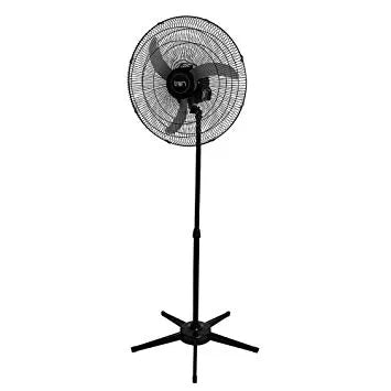 Ventilador Coluna Oscilante Metal 600 Mm 127/220 V Preto/Preto At - 51011210 - TRON