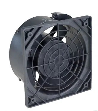 Ventilador Mini Axial Embutir 127/220 V Preto 186 X 186 X 102 mm - E18NYCD - VENTISILVA
