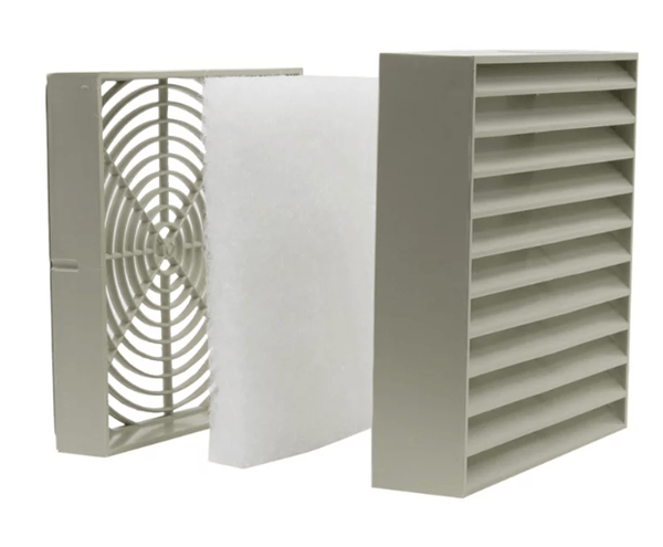 Conjunto Exaustor Grelha/Filtro Ip-54 130 X 130 Mm - 96120 - TASCO