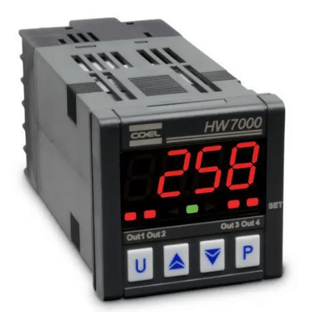 Indicador Dig Univ Painel Prog 4Dig 100/240V HW7000HRRB - Coel