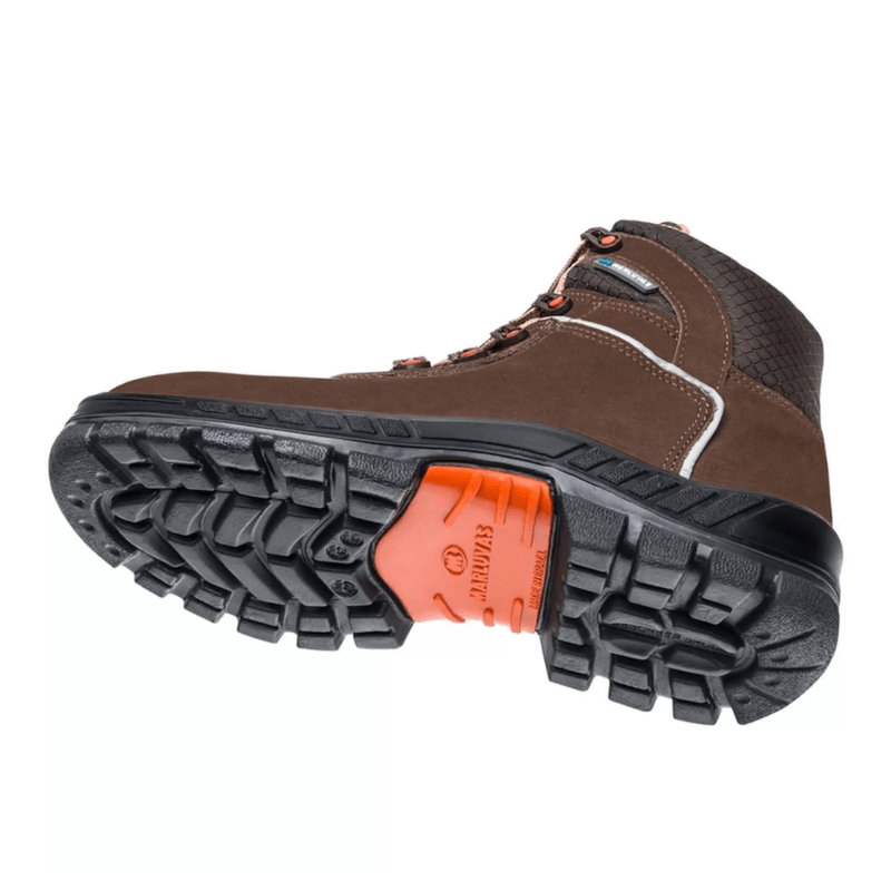 Bota De Segurança Nobuck Cadarço Bidensidade Bico De Plástico Marrom 75BPR29MSMCBP Tamanho 40 CA 41370 Marluvas