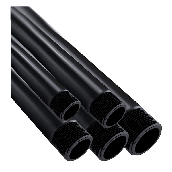 Eletroduto Rígido Não Metálico PVC Preto Com Rosca 1" 3000mm ECEDV13 Elecon