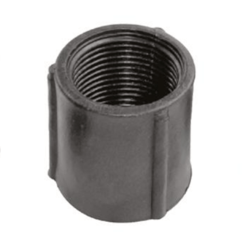 Luva Não Metálica Eletroduto PVC Preta BSP 3/4 " ECEDV92 Elecon