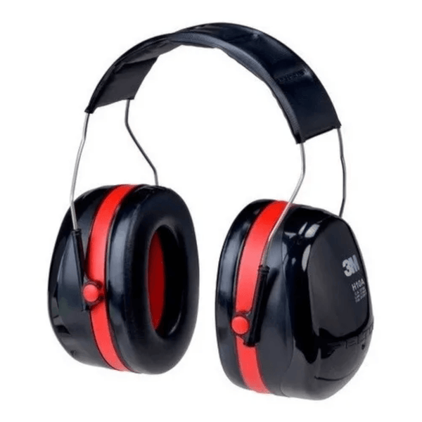 Abafador Peltor Preto e Vermelho H10A HB004060610 CA 12188 3M