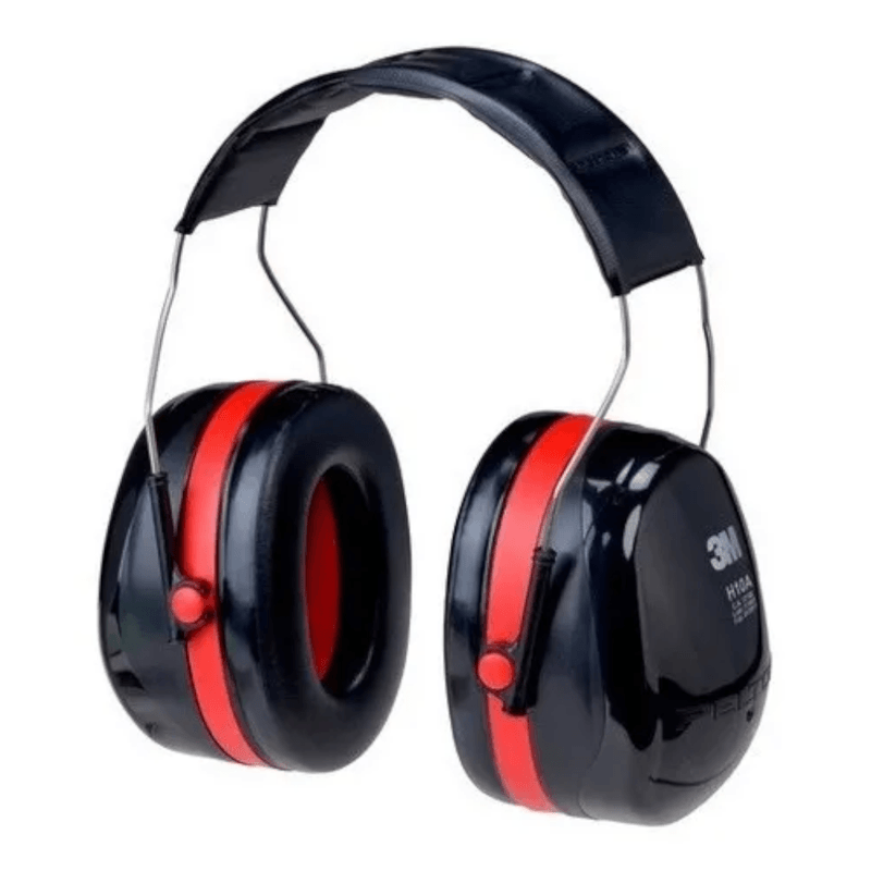 Abafador Peltor Preto e Vermelho H10A HB004060610 CA 12188 3M