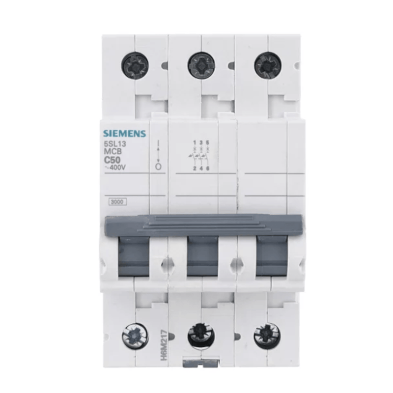 Disjuntor Mini Tripolar 80a 250/440VCA C 3KA 5SL13807MB Siemens