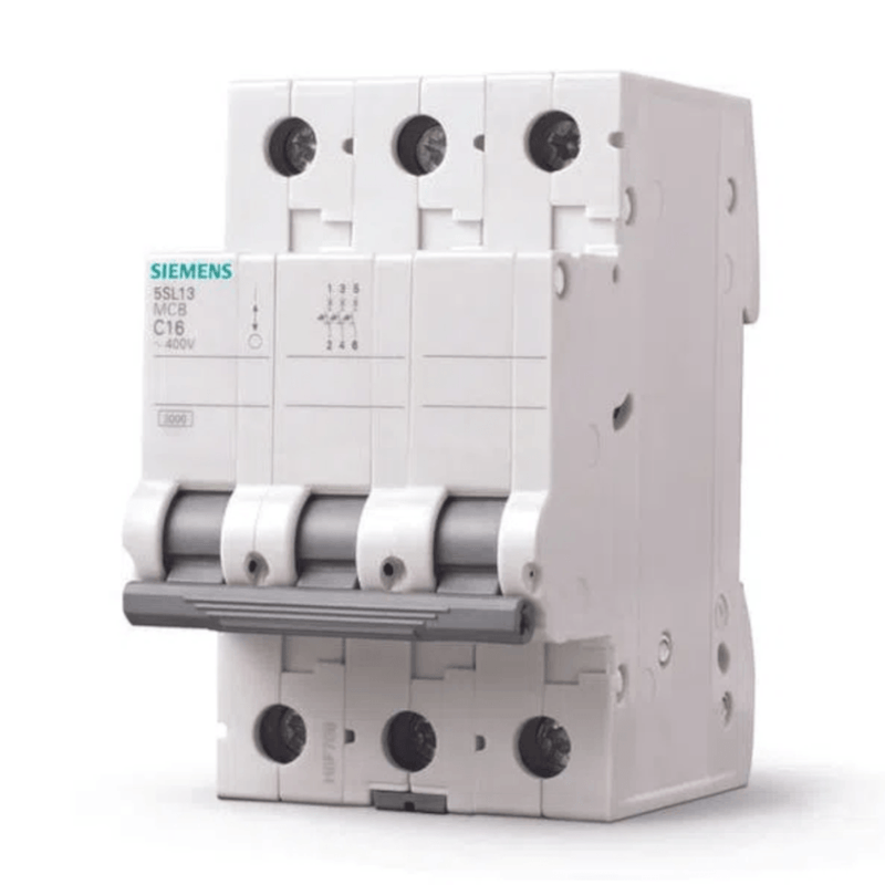 Disjuntor Mini Tripolar 80a 250/440VCA C 3KA 5SL13807MB Siemens