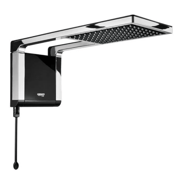 Chuveiro 5500 W 127v Preto/Cromado Acqua Storm Ultra - 7510056 - Lorenzetti