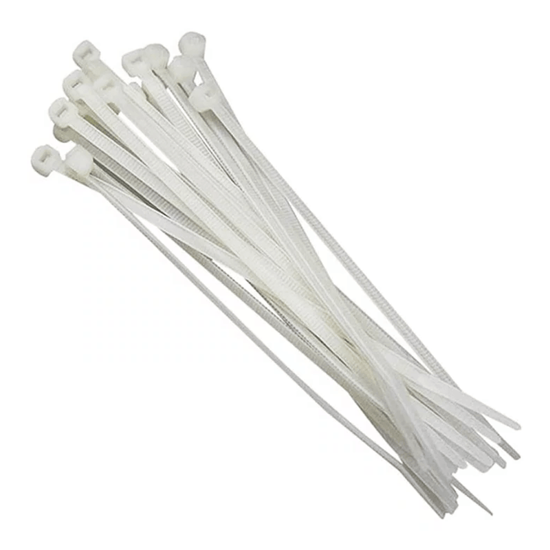 Abraçadeira Para Fios e Cabos 100X2,5mm Branco NT T18R Hellermann