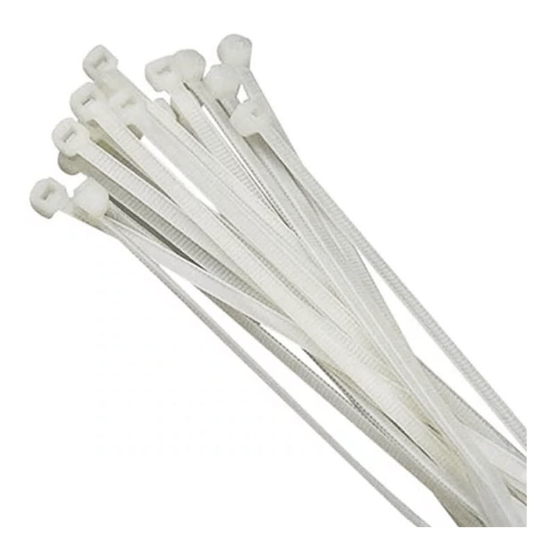 Abraçadeira Para Fios e Cabos 100X2,5mm Branco NT T18R Hellermann