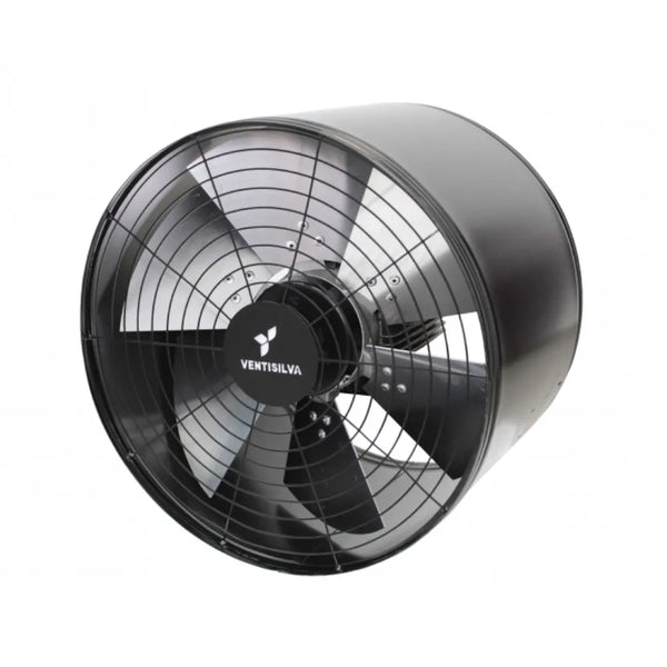 Ventilador Axial Embutir 127/220 V Preto 400 X 310 mm - E40M4 - VENTISILVA