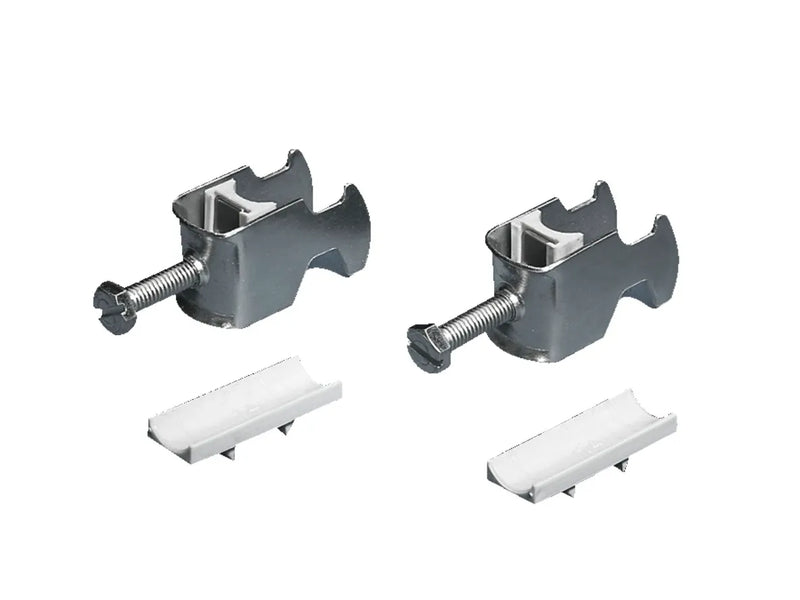 Abraçadeira Ajustável Aço Inox Galvanizado Lisa Trilho Com Perfil Em C 25 Unidades 7078000 Rittal