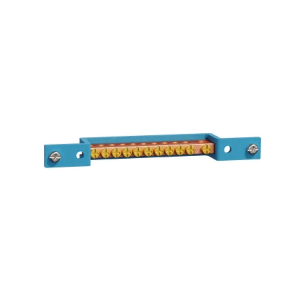 Barramento Elétrico Neutro 11 Furos 80A 42 Disjuntores EZ9E33B11N Schneider