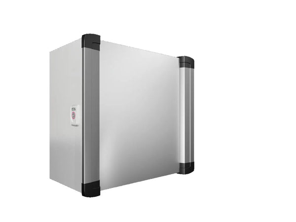 Caixa Painel Com Aço Cinza 7035 Ip55 1 Porta 380x380x210mm 6315350 Rittal