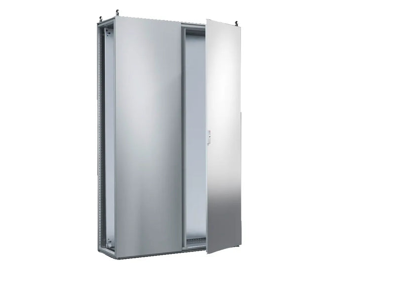 Painel Modular Aço Pintado Cinza 7035 IP55 2 Portas 2200x1200x600mm 82 Rittal