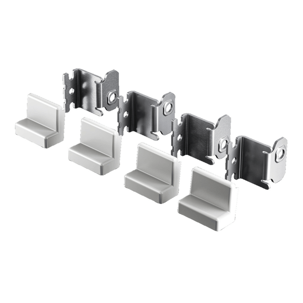 Suporte Fixação Parede 40mm Para caixas AX/KX Com 4 Peças 250320 Rittal