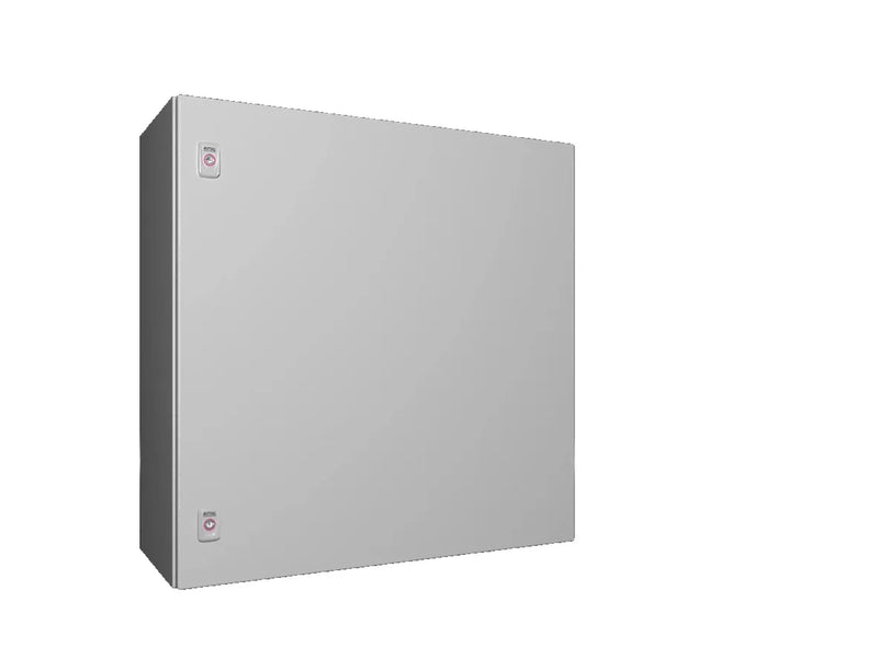 Quadro Comando Sobrepor Aço Pintado Cinza 7035 IP66 1 Porta 760x760x300mm 1073000 Rittal
