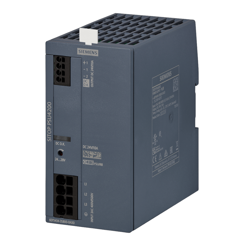 Alimentação de Corrente SITOP Monofásica 24Vcc 10A 6EP33343SB000AX0 Siemens